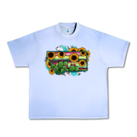 Grape Ice Montana Map Sunflower Cactus Serape Urban Heavy Tee - RanaPortraitStore