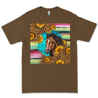 Cacao quarter horse aztec pattern Premium Tee - LillyAllenDesigns