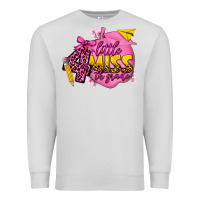 Dove Grey little miss 4th grade Premium Sweatshirt - texasbilliewilder