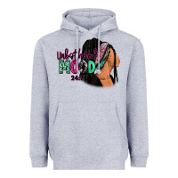 Heather Grey Unbothered mood 24:7 Heavyweight Hoodie - RanaPortraitStore