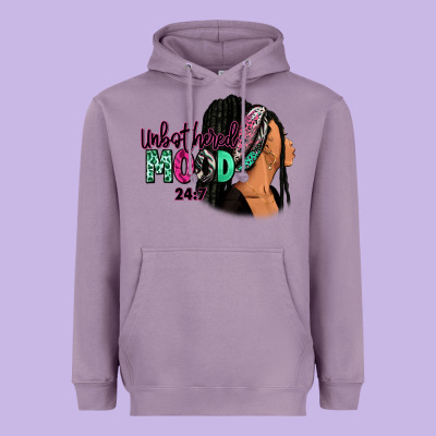 Heavyweight Hoodie Unbothered mood 24:7