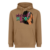 Toasted Coconut Unbothered mood 24:7 Heavyweight Hoodie - RanaPortraitStore