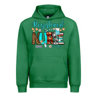 Emerald registered nurse Urban Hoodie - BundleAndBundleShop