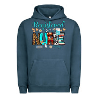 Pigment Midnight Navy registered nurse Urban Hoodie - BundleAndBundleShop
