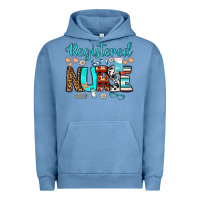Pigment Pebble Blue registered nurse Urban Hoodie - BundleAndBundleShop
