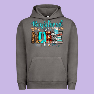 Registered Nurse Urban Hoodie Designed By Bundleandbundleshop