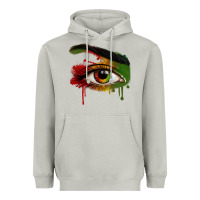 Moon Dust Watercolor Juneteenth eyes Heavyweight Hoodie - RanaPortraitStore