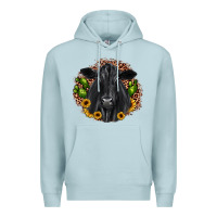 Blue Mist black angus cactus sunflower Premium Hoodie - JahusDesignShop
