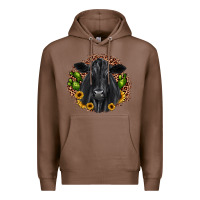 Chestnut black angus cactus sunflower Premium Hoodie - JahusDesignShop