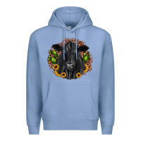Colony Blue black angus cactus sunflower Premium Hoodie - JahusDesignShop