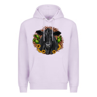 Lilac black angus cactus sunflower Premium Hoodie - JahusDesignShop