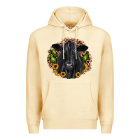 Pina Colada black angus cactus sunflower Premium Hoodie - JahusDesignShop