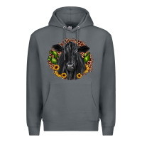 Rock black angus cactus sunflower Premium Hoodie - JahusDesignShop