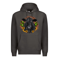 Smoke black angus cactus sunflower Premium Hoodie - JahusDesignShop