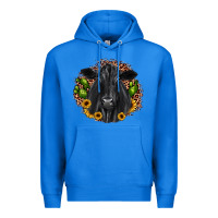 True Royal black angus cactus sunflower Premium Hoodie - JahusDesignShop