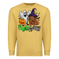 Antique Gold boohaw Premium Sweatshirt - Zillion Design Studio