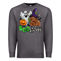 Charcoal Heather boohaw Premium Sweatshirt - Zillion Design Studio