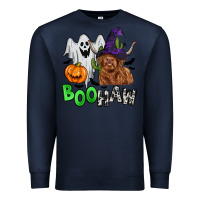 Navy boohaw Premium Sweatshirt - Zillion Design Studio