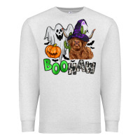 Oatmeal Heather boohaw Premium Sweatshirt - Zillion Design Studio