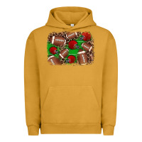 Pigment Peanut Butter american football helmet background Urban Hoodie - JahusDesignShop