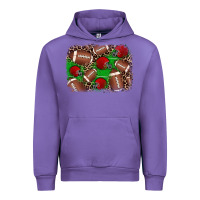 Tulip american football helmet background Urban Hoodie - JahusDesignShop