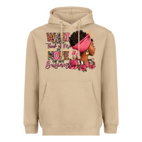 Mushroom What other think of me is none of my business afro Heavyweight Hoodie - RanaPortraitStore