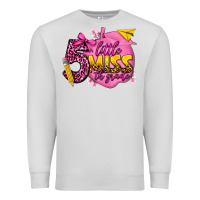Dove Grey little miss 5th grade Premium Sweatshirt - texasbilliewilder