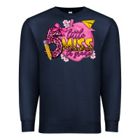 Navy little miss 5th grade Premium Sweatshirt - texasbilliewilder
