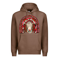 Chestnut valentines hereford rainbow Premium Hoodie - JahusDesignShop