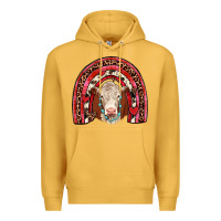 Mustard valentines hereford rainbow Premium Hoodie - JahusDesignShop