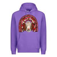 Purple valentines hereford rainbow Premium Hoodie - JahusDesignShop