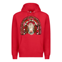 Red valentines hereford rainbow Premium Hoodie - JahusDesignShop
