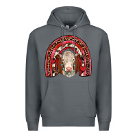 Rock valentines hereford rainbow Premium Hoodie - JahusDesignShop