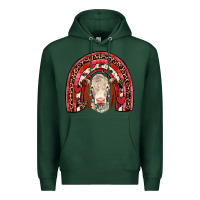 Sports Green valentines hereford rainbow Premium Hoodie - JahusDesignShop