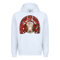White valentines hereford rainbow Premium Hoodie - JahusDesignShop