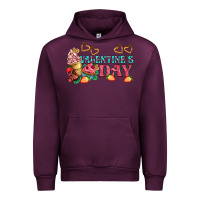 Mauve Wine valentines day sweet Urban Hoodie - AdoDesignShop