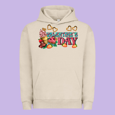 Valentines Day Sweet Urban Hoodie Designed By Adodesignshop