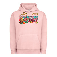 Pigment Salmon valentines day sweet Urban Hoodie - AdoDesignShop