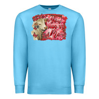 Ocean Blue valentine's day you moo ve me charolais cow Premium Sweatshirt - RanaPortraitStore