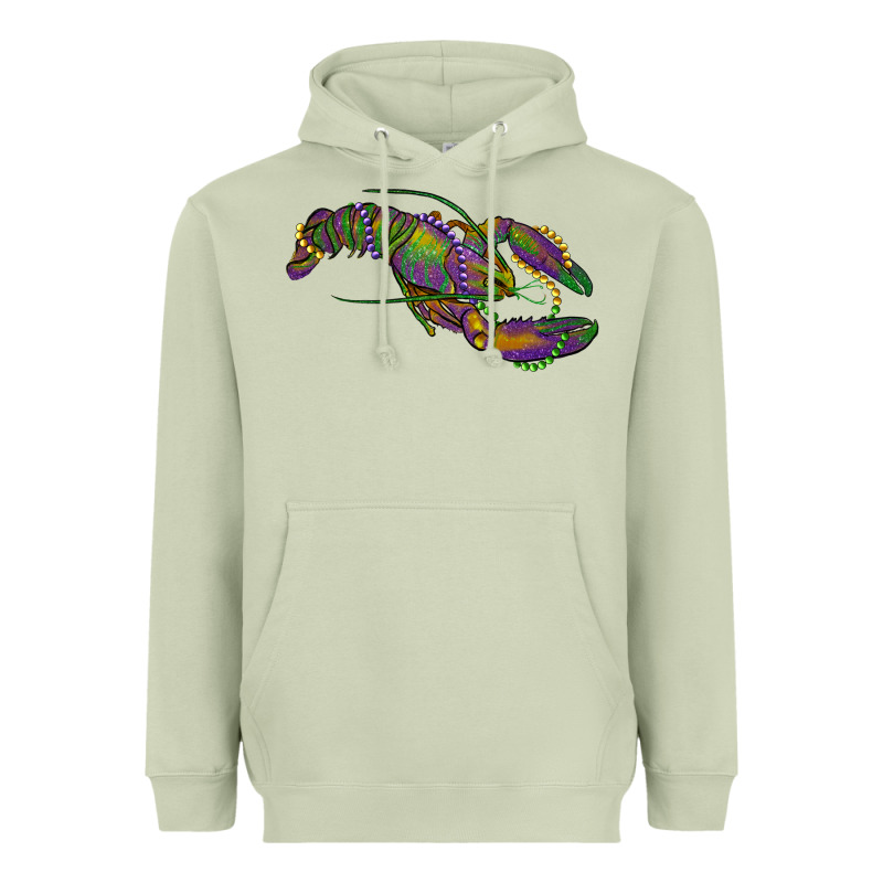 Mardi Gras Crawfish Heavyweight Hoodie by RanaPortraitStore | Teevron