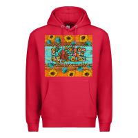 Cardinal Sunflower Leopard Thanksgiving Love Premium Hoodie - Artiststas
