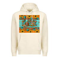 Tofu Sunflower Leopard Thanksgiving Love Premium Hoodie - Artiststas