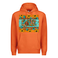 Carrot Sunflower Leopard Thanksgiving Love Premium Hoodie - Artiststas