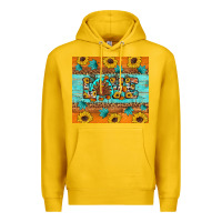 Lemon Sunflower Leopard Thanksgiving Love Premium Hoodie - Artiststas