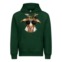 Forest Green camouflage bandana goat Urban Hoodie - Jasminsmagicworld