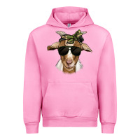 Fuchsia Pink camouflage bandana goat Urban Hoodie - Jasminsmagicworld