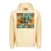 Pina Colada Thanksgiving Truck With Turkey Premium Hoodie - Artiststas