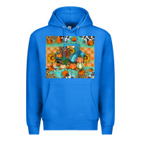 True Royal Thanksgiving Truck With Turkey Premium Hoodie - Artiststas