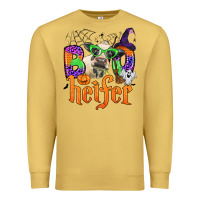 Antique Gold boo heifer Premium Sweatshirt - Zillion Design Studio