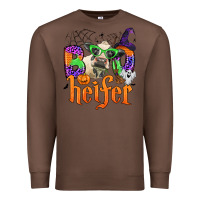 Chestnut boo heifer Premium Sweatshirt - Zillion Design Studio